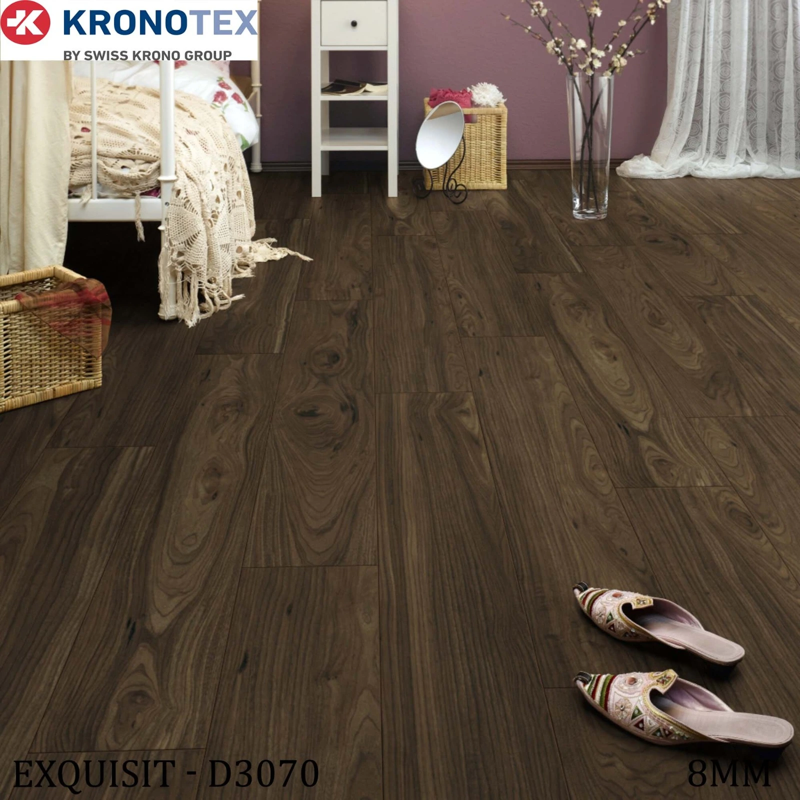 D3070 Walnut Toscana Exquisit (MADE IN GERMANY)